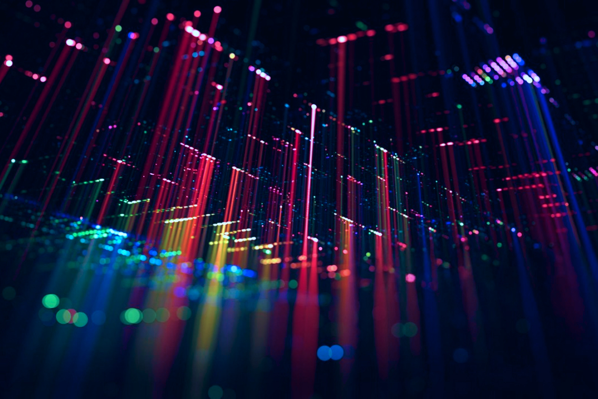 Colorful explosion